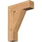 Ekena Millwork Traditional Block Smooth Bracket, Western Red Cedar, 3 1/2"W x 14"D x 18"H BKT04X14X18TRA05SWR - alternate 1